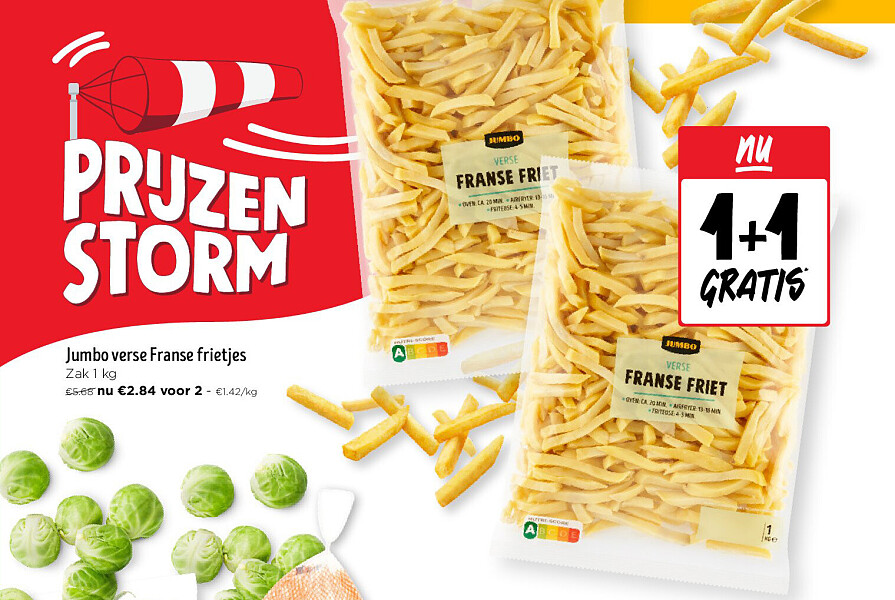 Jumbo verse Franse frietjes