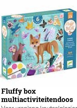 Fluffy box multiactiviteitendoos