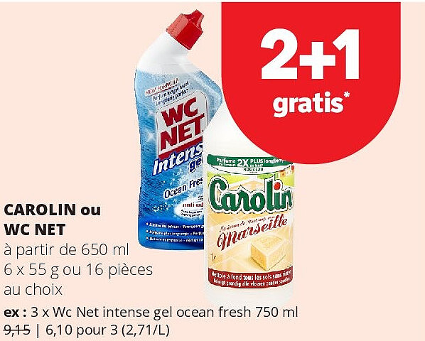 CAROLIN ou WC NET