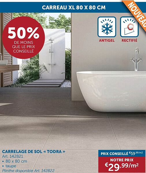 CARRELAGE DE SOL « TODRA »