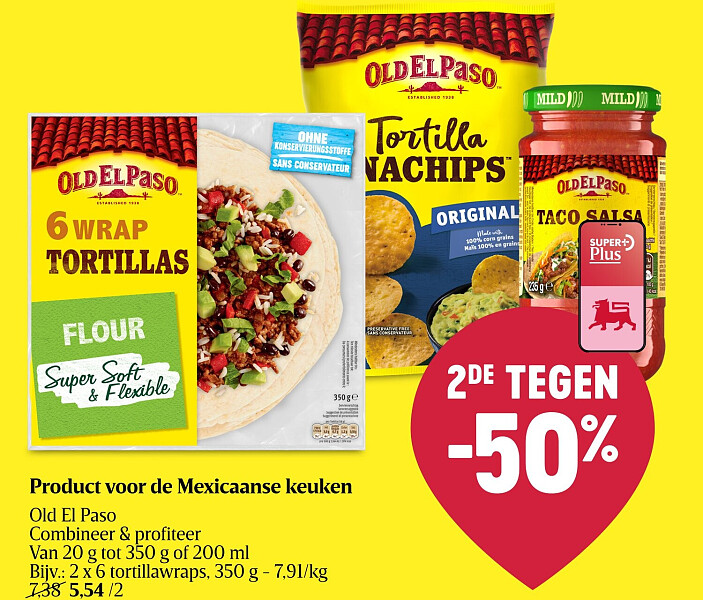 Product voor de Mexicaanse keuken