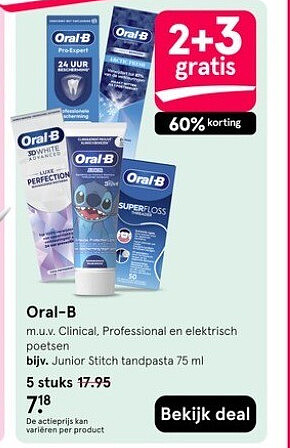 Oral-B mondverzorgingsproducten