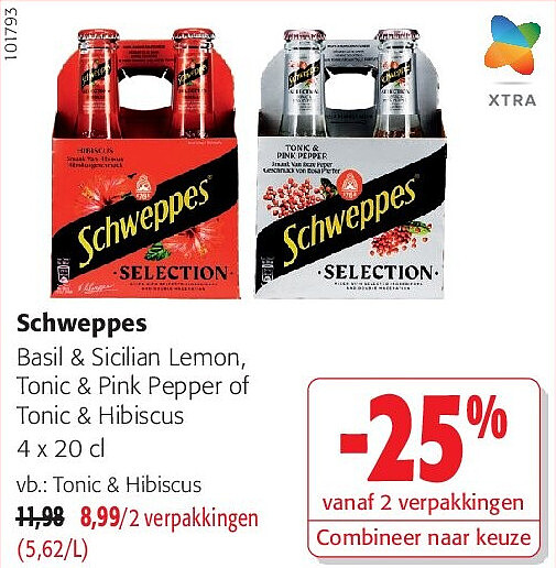 Schweppes Tonic & Hibiscus
