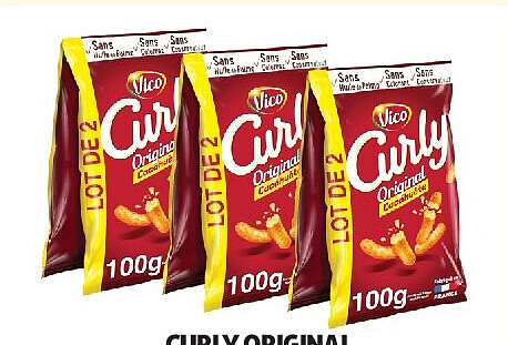Curly Original cacahuète