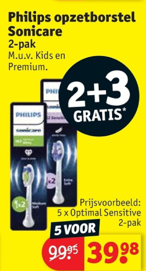 Philips opzetborstel Sonicare