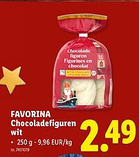 FAVORINA Chocoladefiguren wit