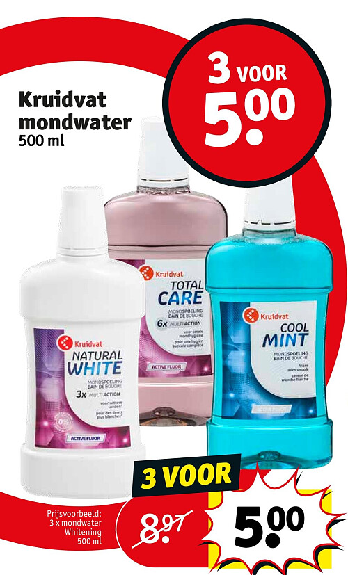 Kruidvat mondwater