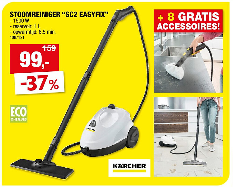 STOOMREINIGER “SC2 EASYFIX”