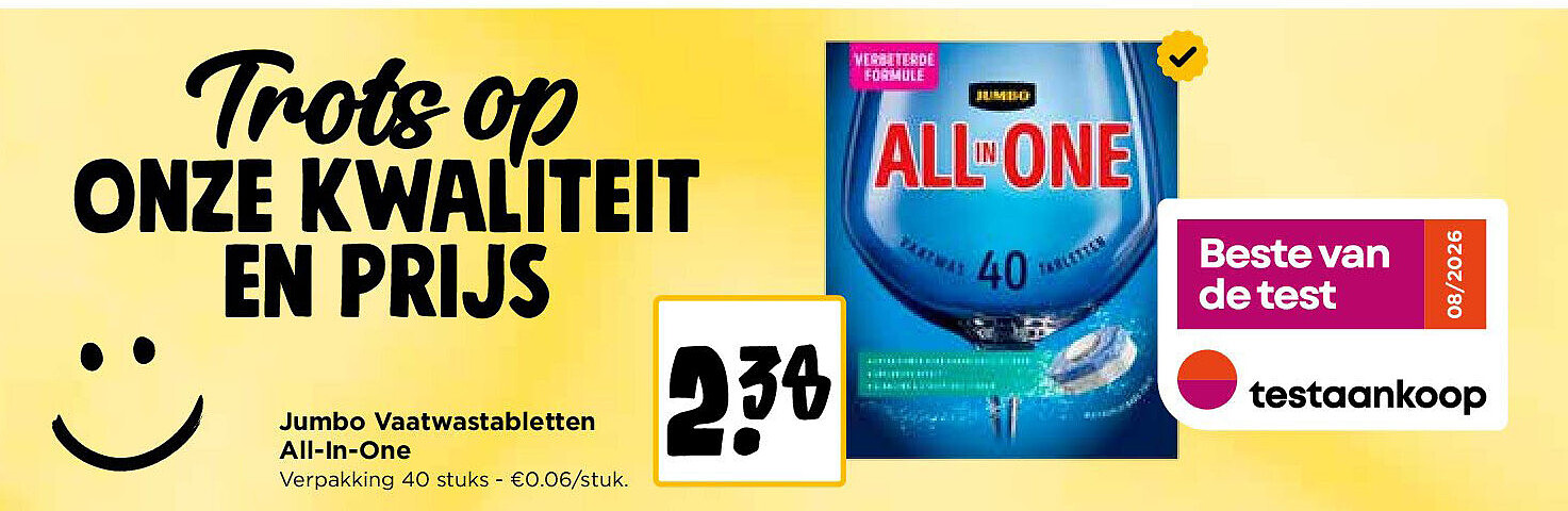 Jumbo Vaatwastabletten All-In-One