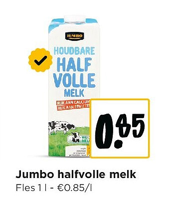 Jumbo halfvolle melk