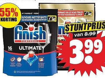 Finish vaatwastabletten