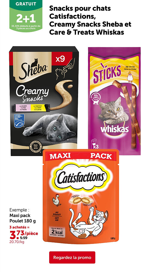 Maxi pack Poulet 180 g