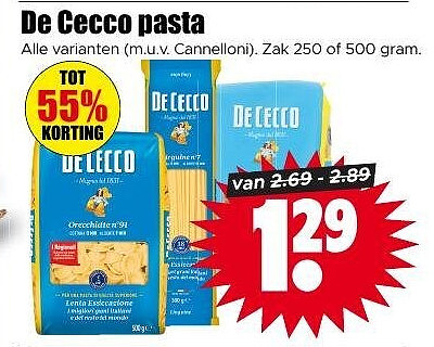 De Cecco pasta