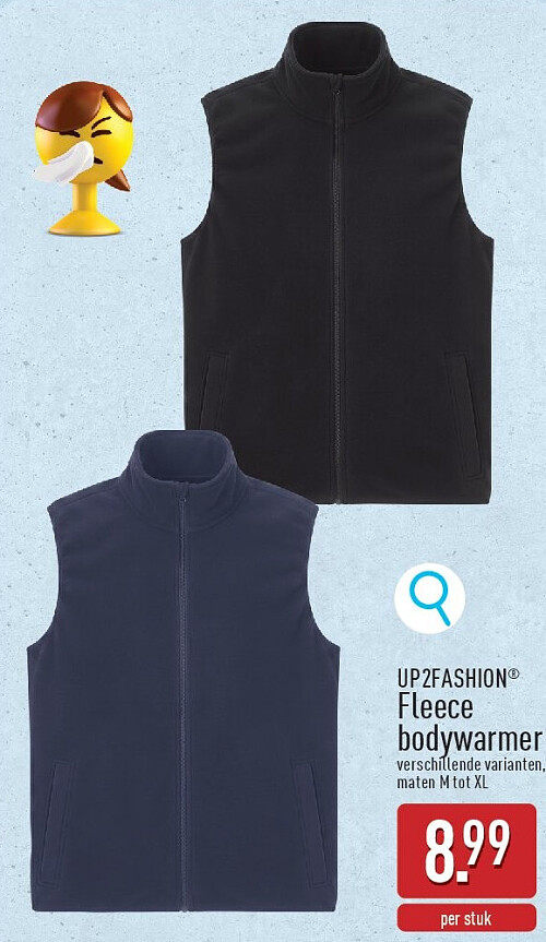 Fleece bodywarmer