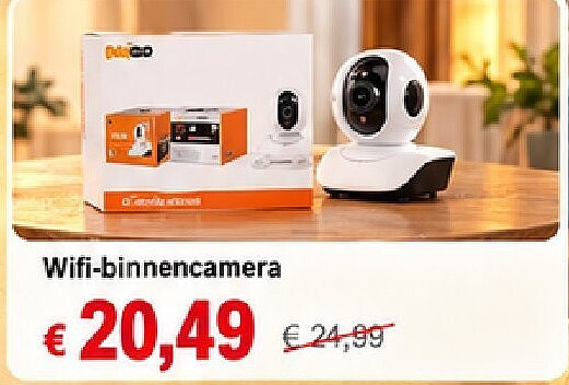 Wifi-binnencamera