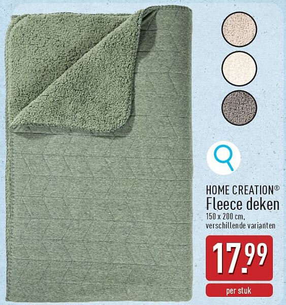 Fleece deken