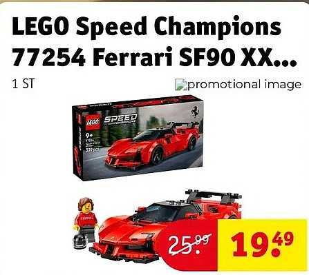 LEGO Speed Champions 77254 Ferrari SF90 XX...