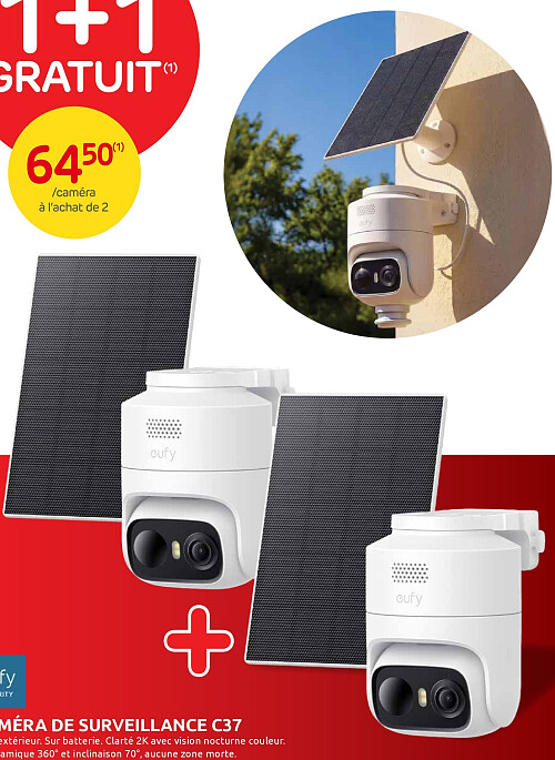 Caméra de surveillance C37 eufy