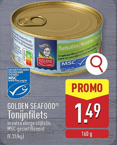 Tonijnfilets