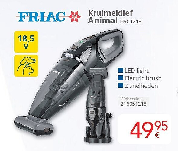Friac Kruimeldief Animal HVC1218