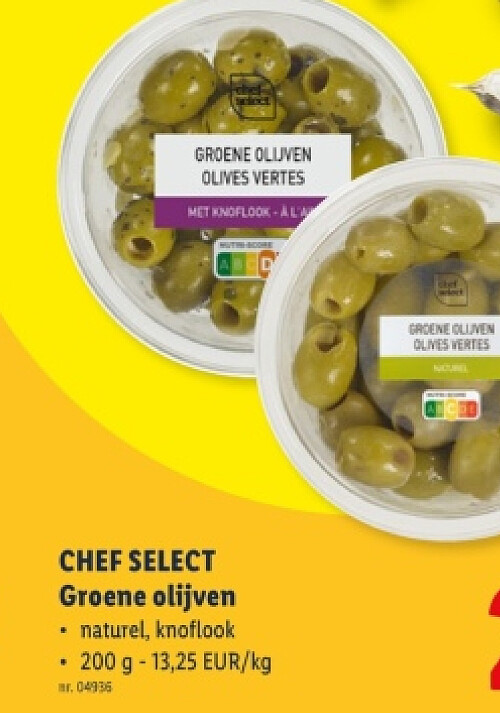 Groene olijven