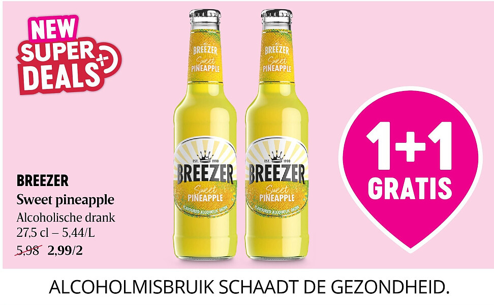BREEZER Sweet pineapple
