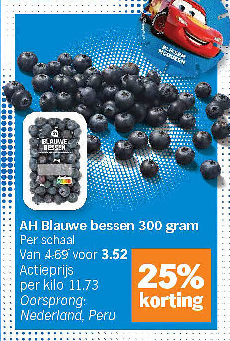 AH Blauwe bessen 300 gram