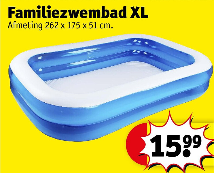 Familiezwembad XL