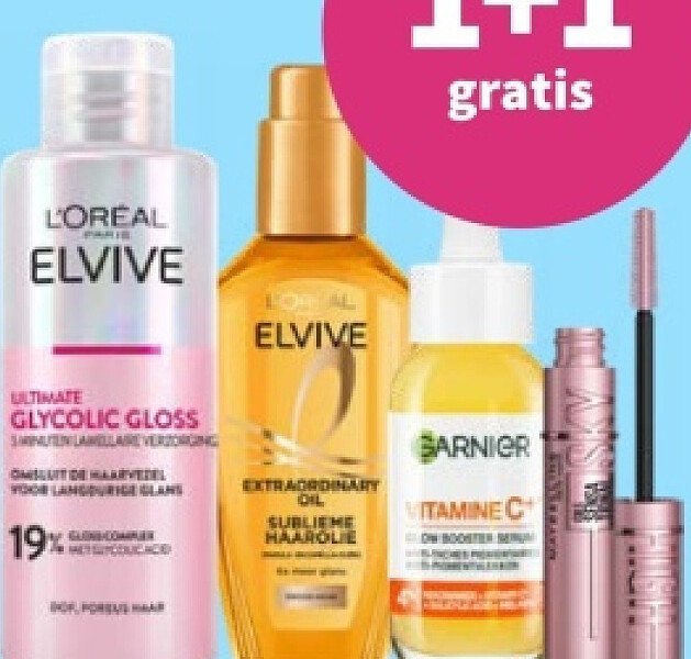 L'Oréal, Garnier en Maybelline