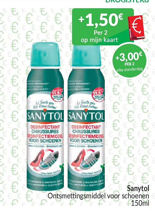 Sanytol Ontsmettingsmiddel voor schoenen - 150ml