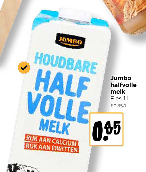 Jumbo halfvolle melk
