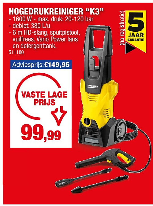 HOGEDRUKREINIGER “K3”