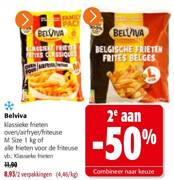 Belviva Klassieke frieten