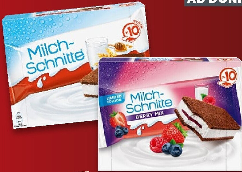 Milch-Schnitte Snack