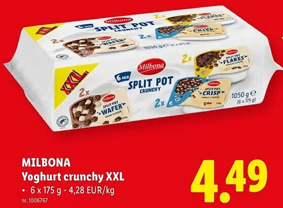 Yoghurt crunchy XXL