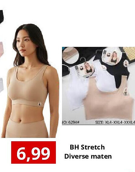 BH Stretch Diverse maten