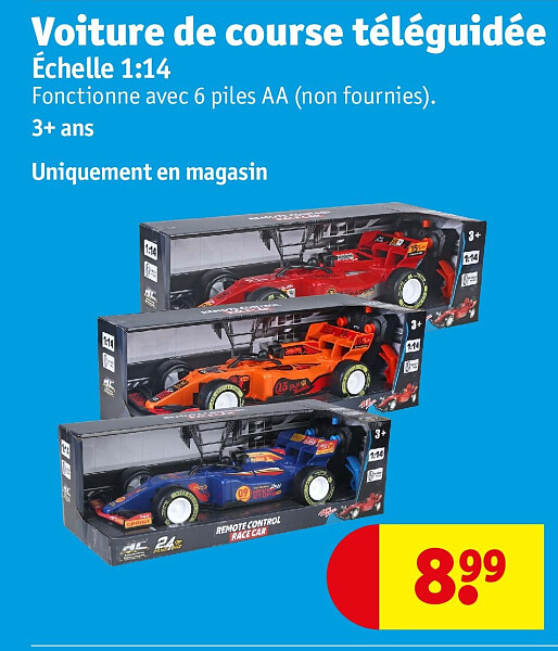 Voiture de course téléguidée