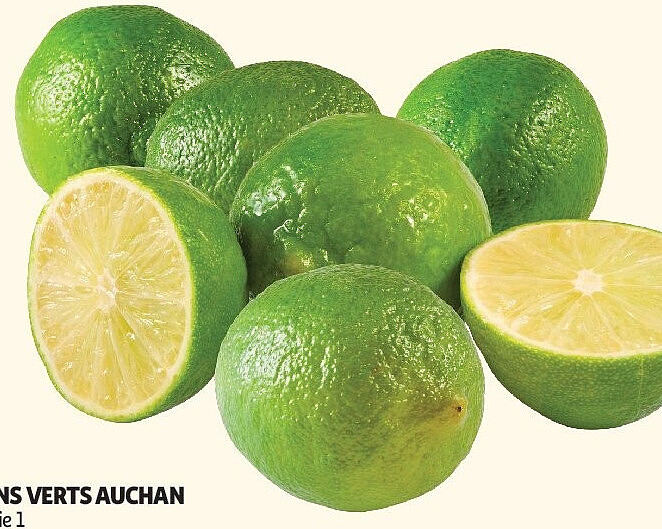 Citrons verts Auchan
