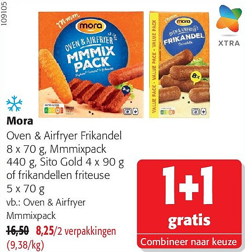 Mora Oven & Airfryer Frikandel 8 x 70 g