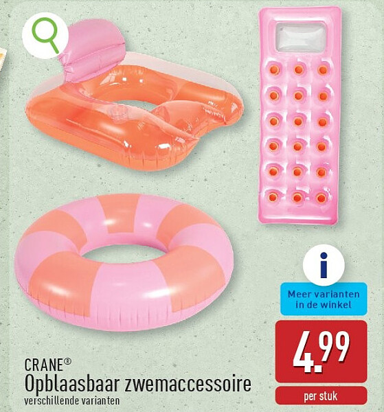 Opblaasbaar zwemaccessoire