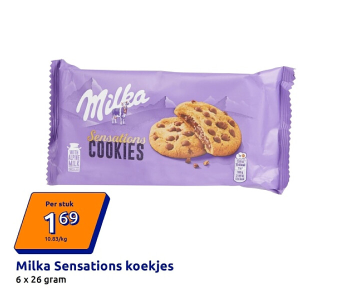 Milka Sensations koekjes