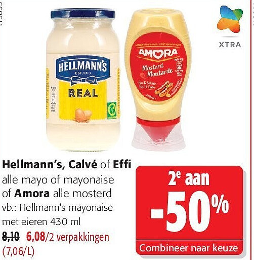 Hellmann’s mayonaise met eieren 430 ml