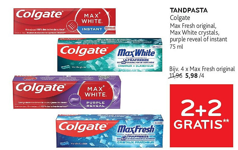 TANDPASTA Max Fresh original