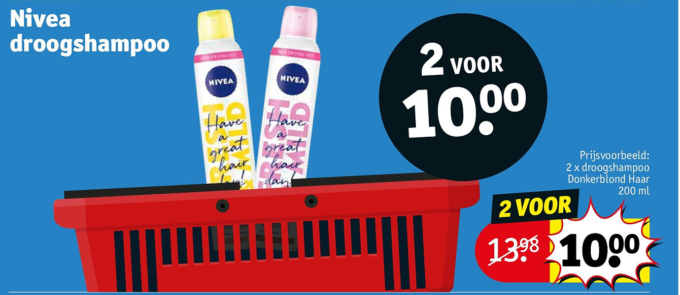 Nivea droogshampoo
