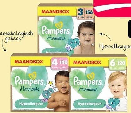 Pampers Harmonie voordeelboxen