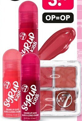 W7 Syrup Kiss en Blur it Blush