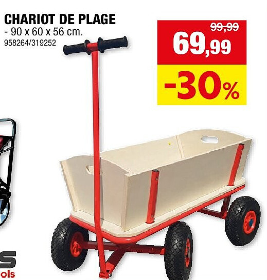 CHARIOT DE PLAGE