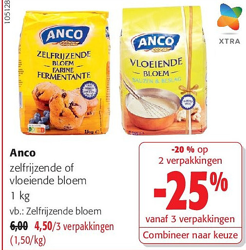 Anco Zelfrijzende bloem