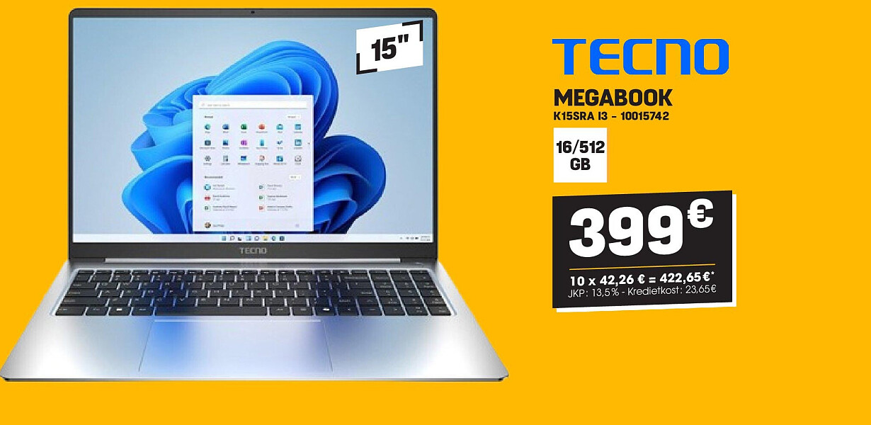 Tecno MEGABOOK