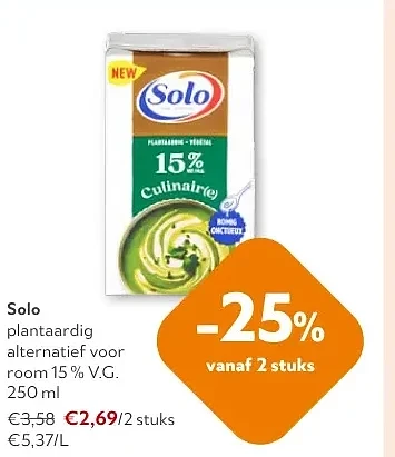 Solo plantaardig